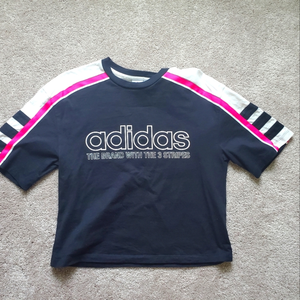 Adidas Crop Top Sz Small